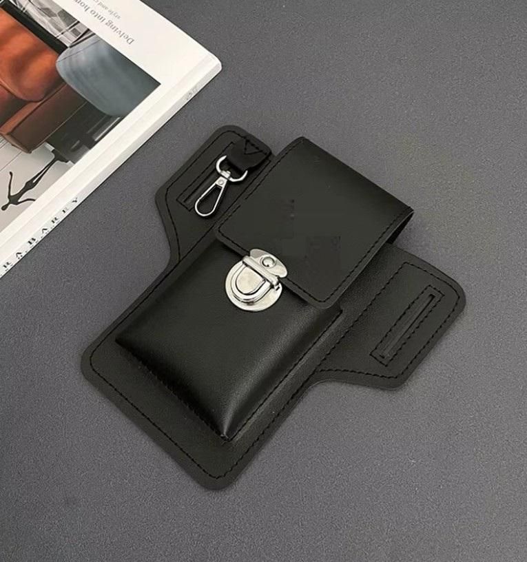 MAGMA Men's PU Leather Phone Case with Belt Loop