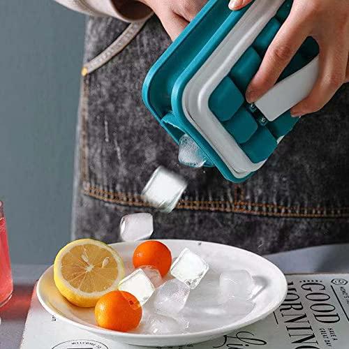 Folding Curling Ice Tray Molds Bar Maker Bag